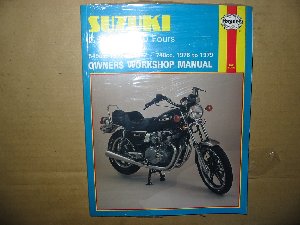 Suzuki GS550 and 750 fours workshop manual
